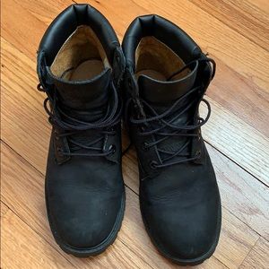 Timberland boots boys black